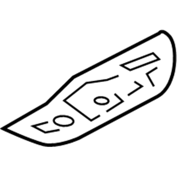 Mopar 5UX41LXHAA Mat, Center