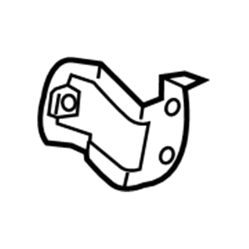 Mopar 68247073AA Center Bracket, Front Passenger Side