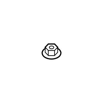 Ram 6505190AA Diagnostic Unit Nut
