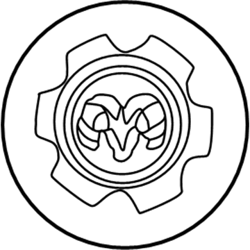 Mopar 52039098AB Center Cap