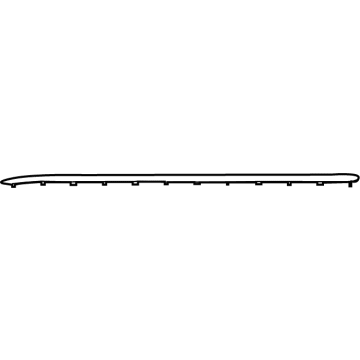 Jeep 68295588AC Grille Upper Seal
