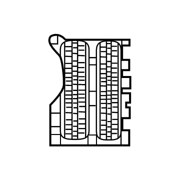 Jeep 6DF49RXFAD Insert Panel