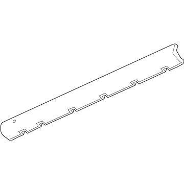 Mopar 1LP86TZZAG Rocker Molding, Passenger Side
