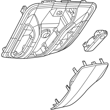 Chrysler 6EY71PD2AC Overhead Console