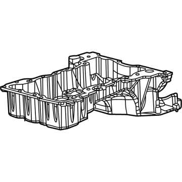 Jeep 68504218AA Oil Pan