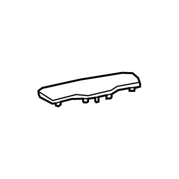 Jeep 1YY64DX9AA Speaker Grille