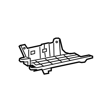 Mopar 68158529AB Lower Dash Panel Bracket, Passenger Side