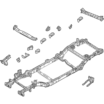 Jeep 68534184AC Frame Assembly