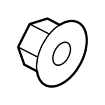 Jeep 6106158AA Nut - Hexagon Flange