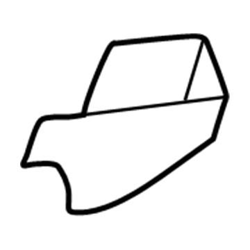 Mopar 2956068AB Plate, Rear