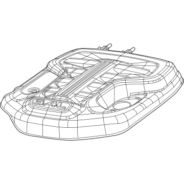 2022 Jeep Grand Wagoneer Engine Cover - 68477464AB
