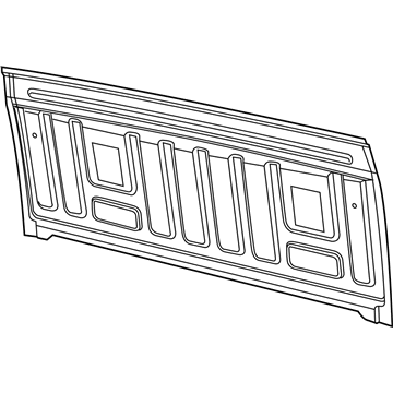 Ram 68525516AA Back Panel