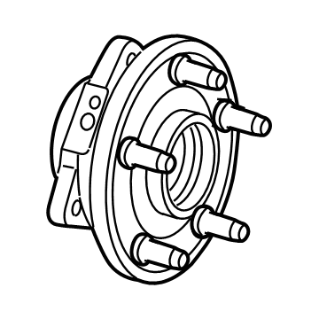 Jeep Wheel Hub - 68349631AA