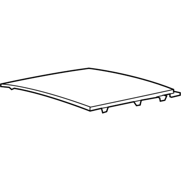 Jeep 68081060AB Sunroof Glass