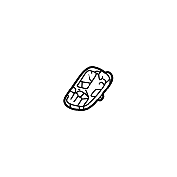 Jeep 6TN84SA5AB Sunvisor Support