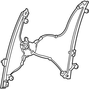 Dodge Caravan Window Regulator - 4894529AA