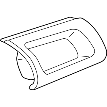 Mopar SD63WL5AB Tray, Taupe, Front