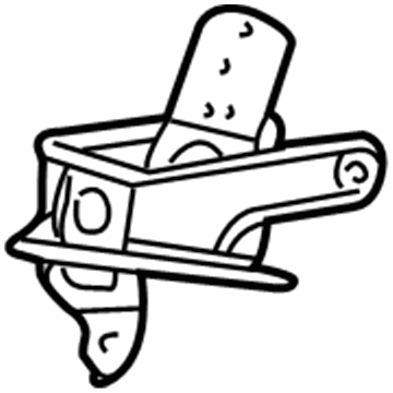 Mopar 4861433AF Transmission Mount Bracket
