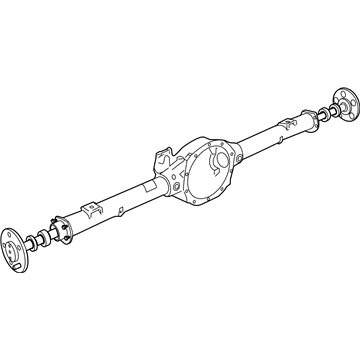 Mopar 5102973AC Axle Assembly, Rear