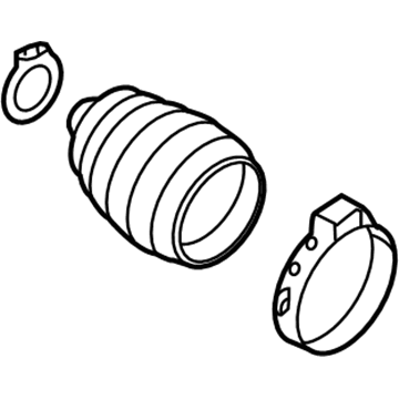Jeep 68263280AA Boot Kit - Half Shaft
