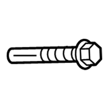 Dodge 6507538AA Strut Rod Lock Nut