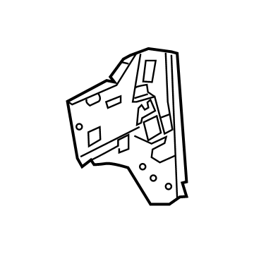 Ram 68534990AA Cowl Side Panel