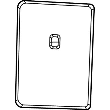 Jeep 7JC87TX7AD Seat Back Panel