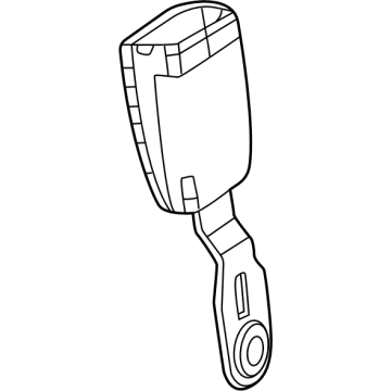 Jeep 7LX731A6AA Outer Buckle