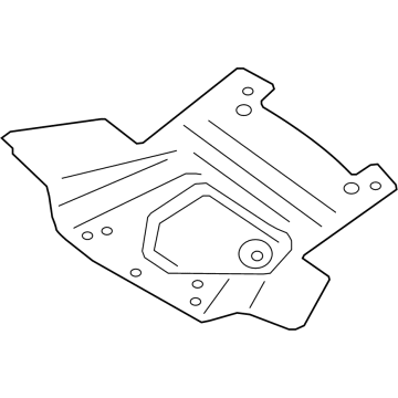 Dodge 68214815AA Splash Shield
