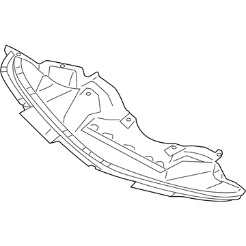 Mopar 57010338AD Front Shield