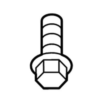 Mopar 68331806AA Front Shield Pin