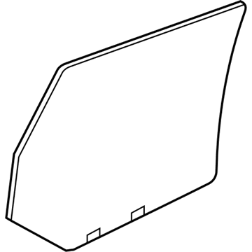 Dodge 55369554AD Door Glass