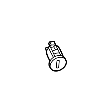 Jeep 68519241AA Lock Cylinder