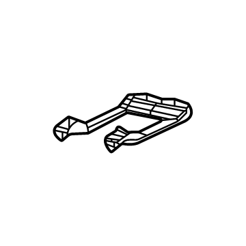 Jeep 68494400AA Hood Seal