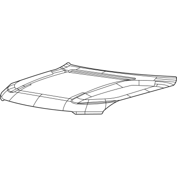 Jeep Wagoneer L Hood - 68495222AB