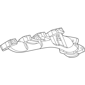 Jeep Wrangler Exhaust Manifold - 53011189AE