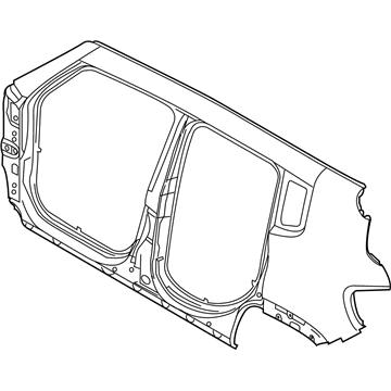 Jeep 68627767AA Panel - Bodyside Aperture Outer