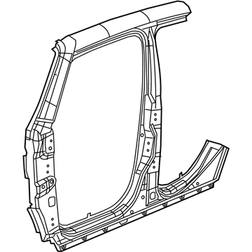 Jeep 68263221AA Panel - Bodyside Aperture Outer