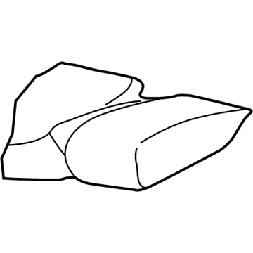 Mopar WK321T5AA Seat Cover, Sandstone, Rear Passenger Side
