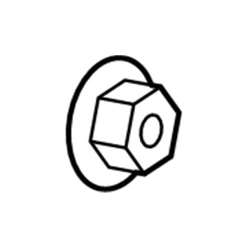 Mopar 6106134AA Wiper Arm Nut