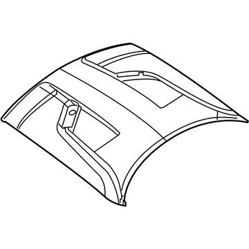 Dodge 68259670AA Hood