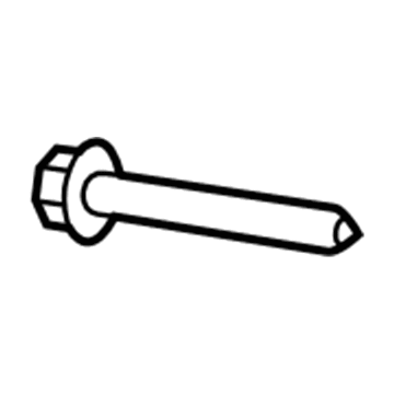 Mopar 6509997AA Upper Control Arm Bolt