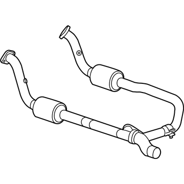 Dodge Ram 2500 Catalytic Converter - 52121765AB