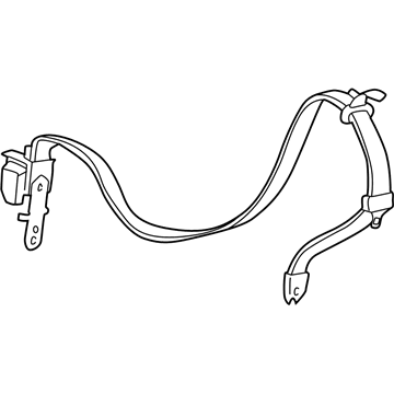 Mopar SG63XT5AO Outer Belt, Sandstone, Front Driver Side