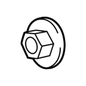 Jeep 6101688 Shield Nut