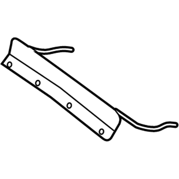 Chrysler 200 Air Deflector - 68231403AA