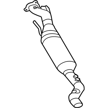 2020 Jeep Grand Cherokee Catalytic Converter - 68329875AA