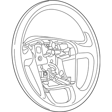 2017 Ram ProMaster City Steering Wheel - 5YP61LXHAA