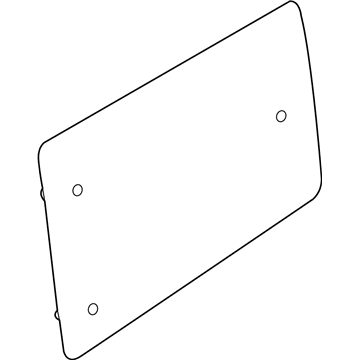 Mopar 68261909AA Glass, Rear Passenger Side