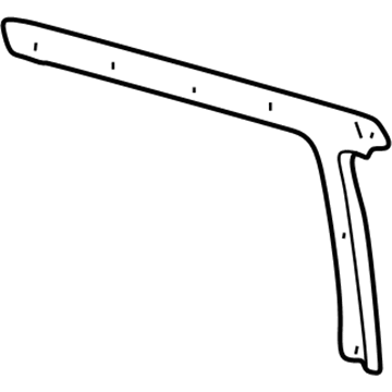 Mopar 5EE12PD5 Upper Trim, Center